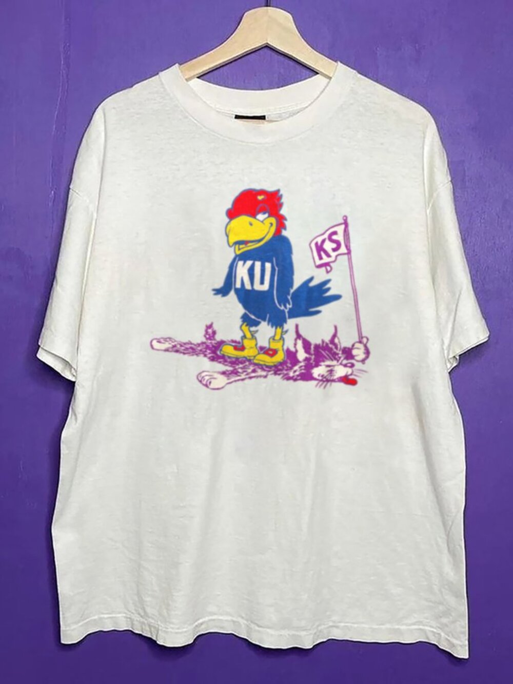 Vintage Kansas Jayhawks KU Jayhawks Basketball Shirt, University of Kansas Shirt